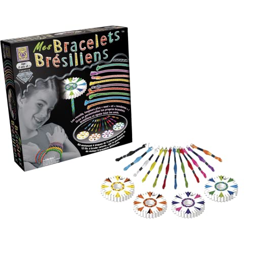 BSM Jeux Creative Toys – CT 5488 – Kit Freizeit Kreative – Perle und Schmuck – Meine Armbänder Brasilianer von BSM