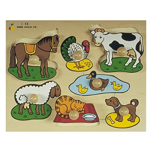 BSM - Puzzle für das erste Alter – Die Tiere des Bauernhofs, E72510120 von BSM