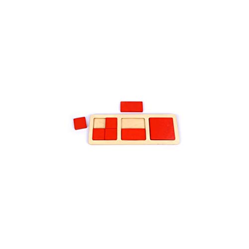 BSM – EF 91003 – Holzspielzeug – quadratisch und das Rechteck – System Montessori BSM – EF 91003 – Holzspielzeug – quadratisch und das Rechteck – System Montessori von BSM