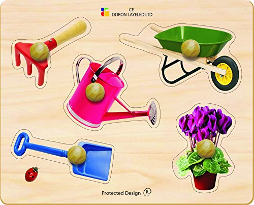 BSM - Puzzle für Kinder – Der Garten, E72510050 von BSM
