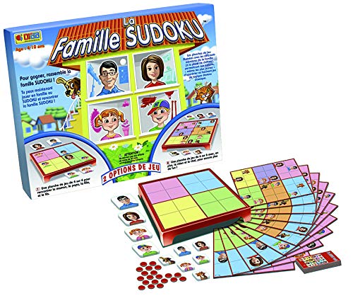 BSM Orda – CT 2137 – Denkspiel – Die Familie Sudoku (französische Version) von BSM