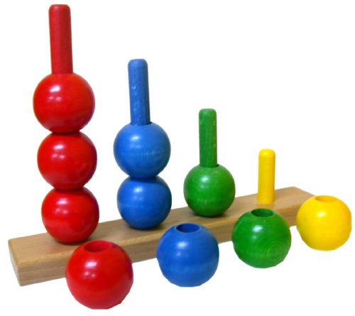 BSM edufun EF Ringkasten – Holzspielzeug – géobois Sphären – zufällige Farbauswahl BSM edufun EF Ringkasten – Holzspielzeug – géobois Sphären – zufällige Farbauswahl von BSM