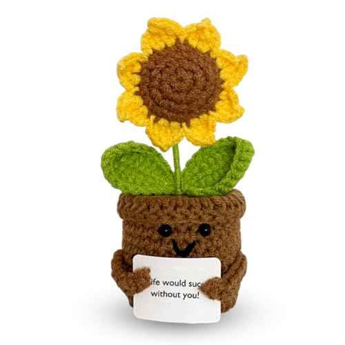 BSNRDX Positives Geschenk, Pocket Hug Positive Sonnenblume, Kreative Strickwolle Sonnenblume Puppe, Mutmacher Geschenk, Gute Besserung Geschenk BSNRDX Positives Geschenk, Pocket Hug Positive Sonnenblume, Kreative Strickwolle Sonnenblume Puppe, Mutmacher Geschenk, Gute Besserung Geschenk von BSNRDX