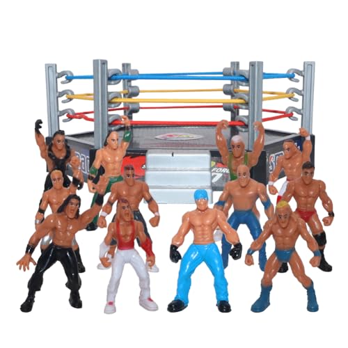 Wrestling-Spielzeug, Wrestler-Krieger-Spielzeug, Lustiges Wrestling-Ring-Set, Kinderspielzeug Wrestling-Spielzeug, Wrestler-Krieger-Spielzeug, Lustiges Wrestling-Ring-Set, Kinderspielzeug von BSNRDX