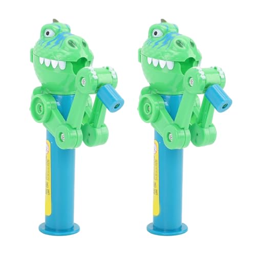 2 Stück Lutscher-Roboter-Halter, Lutscher-Etui Lustige Dinosaurierform Lutscher Aufbewahrungsbox Praktische Scherze Kinder 2 Stück Lutscher-Roboter-Halter, Lutscher-Etui Lustige Dinosaurierform Lutscher Aufbewahrungsbox Praktische Scherze Kinder von BSTCAR