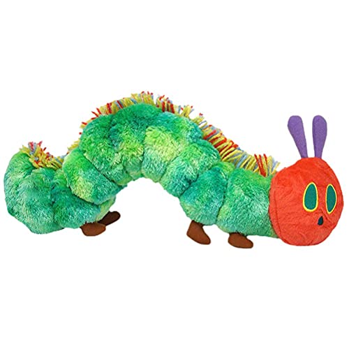 BSTCAR Die Kleine Raupe Nimmersatt, Raupe Kuscheltier Spielfigur, Plüschtiere Weiche Raupen, Tolles Geschenk für Jungen und Mädchen zum Fantasievollen Spielen (25CM) von BSTCAR