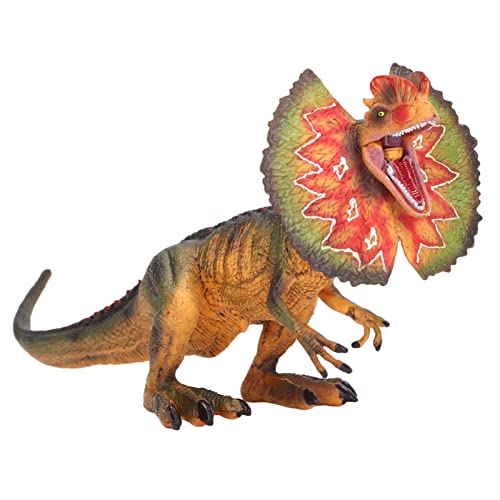 BSTCAR Dinosaurier Figur Dilophosaurus Modell Plastik Dinosaurier Figur Spielzeug Lernen Lernen Tier Spielzeug Geschenk für Kinder von BSTCAR