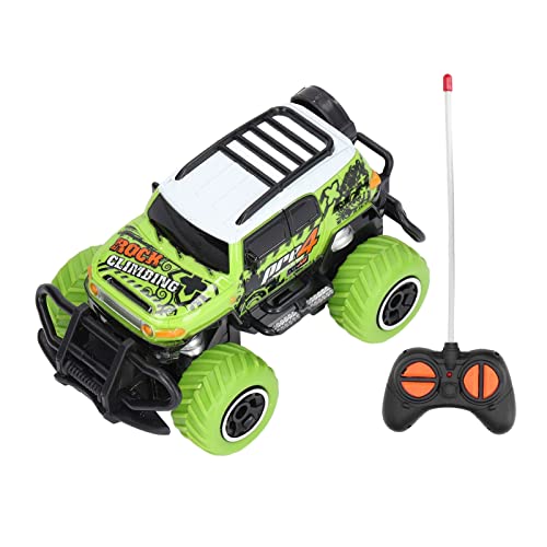 BSTCAR Kinder Ferngesteuertes Auto 1:43 Reibungsfahrzeuge Kleines Spielzeugauto Wiederaufladbar Off Road RC Spielzeug für 3 über Jahre alt (Grün) von BSTCAR