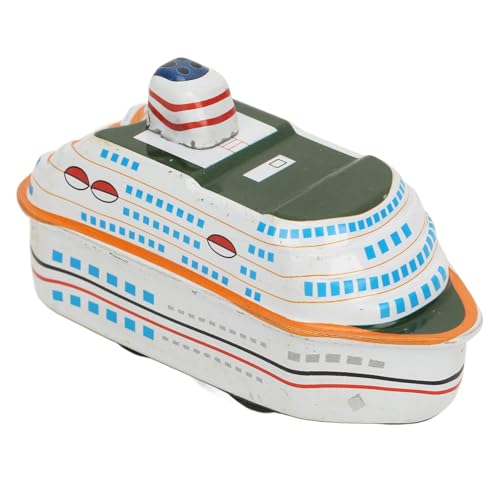 BSTCAR Kreuzfahrtschiff Aufziehspielzeug Schiffsmodell Metallspielzeug Boot Uhrwerk Vintage Blechspielzeug Sammlerschiff für Kinder BSTCAR Kreuzfahrtschiff Aufziehspielzeug Schiffsmodell Metallspielzeug Boot Uhrwerk Vintage Blechspielzeug Sammlerschiff für Kinder von BSTCAR