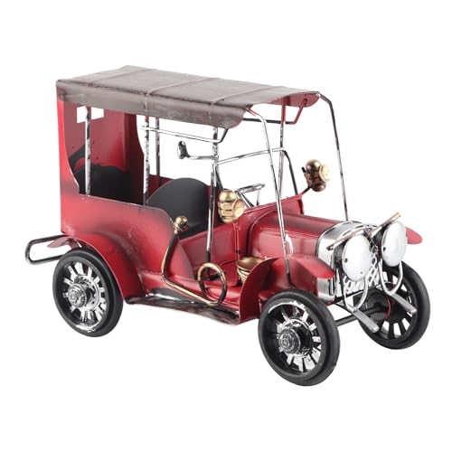 BSTCAR Metall Antike Automodell Handgefertigte Sammlungen Sammlerfahrzeug für Kinder, Desktop Dekoration Rotes Klassisches Automodell BSTCAR Metall Antike Automodell Handgefertigte Sammlungen Sammlerfahrzeug für Kinder, Desktop Dekoration Rotes Klassisches Automodell von BSTCAR