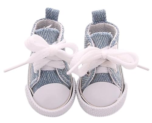 BSTCAR Puppenschuhe 5,5CM Mini Schuhe Klassische Sehr Klein Canvas Schuhe Stoff Schuhe Fingerspielzeug Puppen, Kind-Geschenk-Spielzeug BSTCAR Puppenschuhe 5,5CM Mini Schuhe Klassische Sehr Klein Canvas Schuhe Stoff Schuhe Fingerspielzeug Puppen, Kind-Geschenk-Spielzeug von BSTCAR