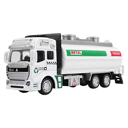 BSTCAR Tanker Sprinkler Truck Spielzeug Pull Back Truck 1:48 Bewässerungsfahrzeug Spielfahrzeug Konstruktionsspielzeug Die Cast Modell für Kinder (Grün) von BSTCAR