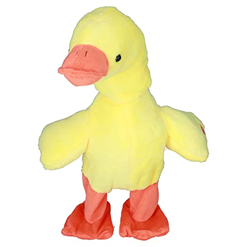 Elektrische Plüschente, sprechende, singende und laufende Ente, interaktives, niedliches Plüschtier, Lernspielzeug für Kinder und Babys Elektrische Plüschente, sprechende, singende und laufende Ente, interaktives, niedliches Plüschtier, Lernspielzeug für Kinder und Babys von BSTCAR