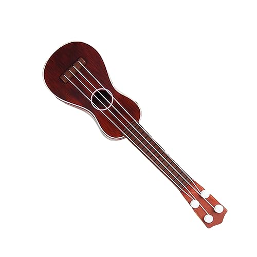Kinder Ukulele Spielzeug 4 Saiten Ukulele Modell Musikinstrument Lernspielzeug Mini-Gitarre für Kinder im Alter von 3 Jahren alt + (Kürbiss) von BSTCAR