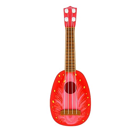 Kinder Ukulele Spielzeug 4 Saiten Ukulele Modell Musikinstrument Lernspielzeug Mini-Gitarre für Kinder im Alter von 3 Jahren alt + (Typ 2) von BSTCAR