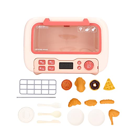 Mikrowellenherd Spielzeug Simulation Mikrowelle Playsets mit Licht und Musik,Elektronischer Backofen mit Spielnahrung Kinder Pretend Play Set (Pink: simulierter elektrischer Mikrowellenherd Spielzeug Simulation Mikrowelle Playsets mit Licht und Musik,Elektronischer Backofen mit Spielnahrung Kinder Pretend Play Set (Pink: simulierter elektrischer von BSTCAR