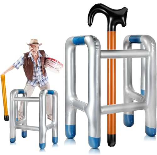 BSTDAYEVER Aufblasbare Gehhilfe Sicher Aufblasbarer Spazierstock 92cm Rollator Aufblasbar Geruchlos Gehstock Aufblasbar Ungiftig Nicht Leicht zu Brechen für Geburtstag Cosplay Karneval Jed Party BSTDAYEVER Aufblasbare Gehhilfe Sicher Aufblasbarer Spazierstock 92cm Rollator Aufblasbar Geruchlos Gehstock Aufblasbar Ungiftig Nicht Leicht zu Brechen für Geburtstag Cosplay Karneval Jed Party von BSTDAYEVER