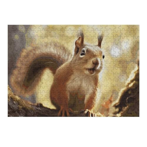 300 PCS Jigsaw Puzzles Funny Squirrel Puzzles Personalized Puzzle Wooden Picture Puzzle for Adults Photo Puzzle Art Wall Hanging Decor for Birthday Wedding Valentine's Day Anniversary 300 PCS Jigsaw Puzzles Funny Squirrel Puzzles Personalized Puzzle Wooden Picture Puzzle for Adults Photo Puzzle Art Wall Hanging Decor for Birthday Wedding Valentine's Day Anniversary von BTCOWZRV