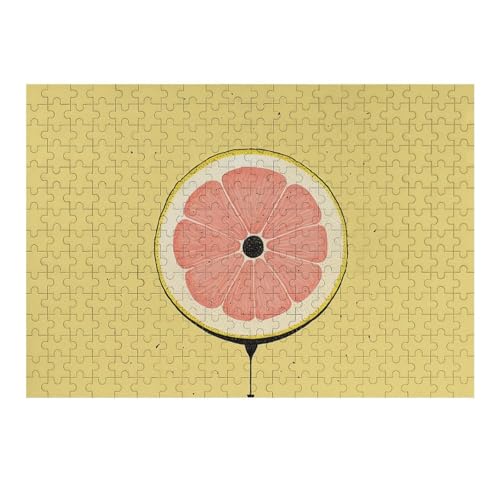 300 PCS Jigsaw Puzzles Grapefruit Puzzles Personalized Puzzle Wooden Picture Puzzle for Adults Photo Puzzle Art Wall Hanging Decor for Birthday Wedding Valentine's Day Anniversary 300 PCS Jigsaw Puzzles Grapefruit Puzzles Personalized Puzzle Wooden Picture Puzzle for Adults Photo Puzzle Art Wall Hanging Decor for Birthday Wedding Valentine's Day Anniversary von BTCOWZRV