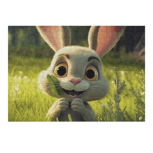 300 PCS Jigsaw Puzzles Happy Smiling Rabbit Puzzles Personalized Puzzle Wooden Picture Puzzle for Adults Photo Puzzle Art Wall Hanging Decor for Birthday Wedding Valentine's Day Anniversary 300 PCS Jigsaw Puzzles Happy Smiling Rabbit Puzzles Personalized Puzzle Wooden Picture Puzzle for Adults Photo Puzzle Art Wall Hanging Decor for Birthday Wedding Valentine's Day Anniversary von BTCOWZRV