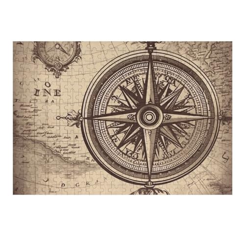 300 PCS Jigsaw Puzzles Law of the Compass Navigation Puzzles Personalized Puzzle Wooden Picture Puzzle for Adults Photo Puzzle Art Wall Hanging Decor for Birthday Wedding Valentine's Day Anniversary 300 PCS Jigsaw Puzzles Law of the Compass Navigation Puzzles Personalized Puzzle Wooden Picture Puzzle for Adults Photo Puzzle Art Wall Hanging Decor for Birthday Wedding Valentine's Day Anniversary von BTCOWZRV