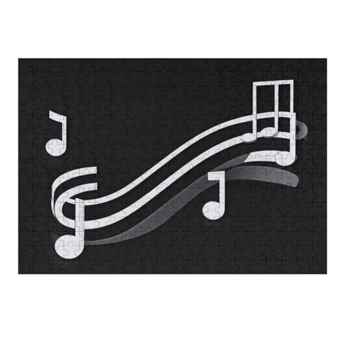 300 PCS Jigsaw Puzzles Piano Key Notes Puzzles Personalized Puzzle Wooden Picture Puzzle for Adults Photo Puzzle Art Wall Hanging Decor for Birthday Wedding Valentine's Day Anniversary 300 PCS Jigsaw Puzzles Piano Key Notes Puzzles Personalized Puzzle Wooden Picture Puzzle for Adults Photo Puzzle Art Wall Hanging Decor for Birthday Wedding Valentine's Day Anniversary von BTCOWZRV