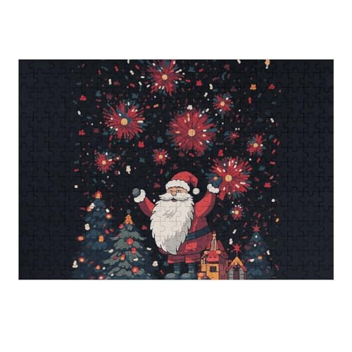 300 PCS Jigsaw Puzzles Santa Claus and Fireworks Puzzles Personalized Puzzle Wooden Picture Puzzle for Adults Photo Puzzle Art Wall Hanging Decor for Birthday Wedding Valentine's Day Anniversary 300 PCS Jigsaw Puzzles Santa Claus and Fireworks Puzzles Personalized Puzzle Wooden Picture Puzzle for Adults Photo Puzzle Art Wall Hanging Decor for Birthday Wedding Valentine's Day Anniversary von BTCOWZRV