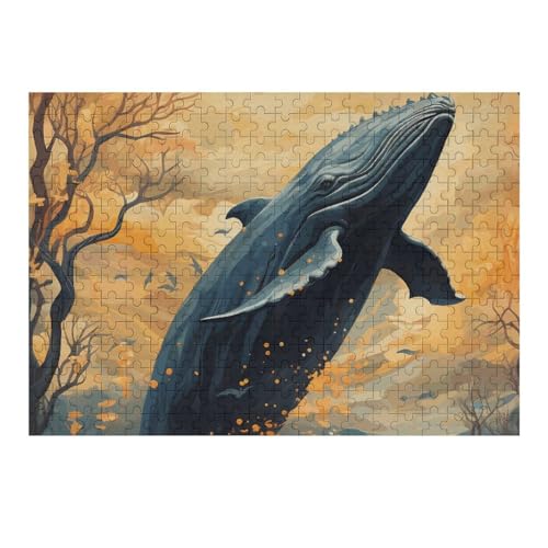 300 PCS Jigsaw Puzzles Whale Poster Puzzles Personalized Puzzle Wooden Picture Puzzle for Adults Photo Puzzle Art Wall Hanging Decor for Birthday Wedding Valentine's Day Anniversary 300 PCS Jigsaw Puzzles Whale Poster Puzzles Personalized Puzzle Wooden Picture Puzzle for Adults Photo Puzzle Art Wall Hanging Decor for Birthday Wedding Valentine's Day Anniversary von BTCOWZRV