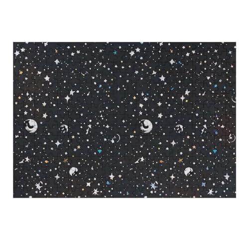 300 PCS Puzzle Black Space Galaxy Constellation Seamless Puzzles Personalized Puzzle Wooden Picture Puzzle for Adults Photo Puzzle Art Wall Hanging Decor for Birthday Wedding Valentine's Day A 300 PCS Puzzle Black Space Galaxy Constellation Seamless Puzzles Personalized Puzzle Wooden Picture Puzzle for Adults Photo Puzzle Art Wall Hanging Decor for Birthday Wedding Valentine's Day A von BTCOWZRV