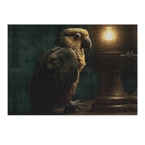 300 PCS Puzzle Papagei neben der Lampe, personalisiertes Puzzle, Holzbild, Puzzle für Erwachsene, Fotopuzzle, Kunst, Wandbehang, Dekoration für Geburtstag, Hochzeit, Valentinstag, Jahrestag 300 PCS Puzzle Papagei neben der Lampe, personalisiertes Puzzle, Holzbild, Puzzle für Erwachsene, Fotopuzzle, Kunst, Wandbehang, Dekoration für Geburtstag, Hochzeit, Valentinstag, Jahrestag von BTCOWZRV