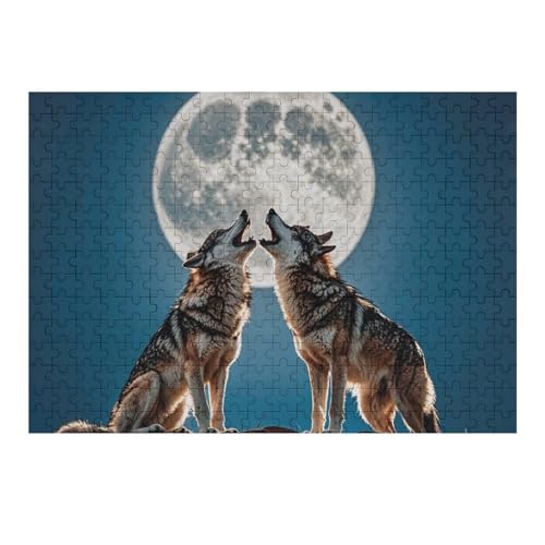 300 PCS Puzzle The Wolf and The Moon Puzzles Personalized Puzzle Wooden Picture Puzzle for Adults Photo Puzzle Art Wall Hanging Decor for Birthday Wedding Valentine's Day Anniversary 300 PCS Puzzle The Wolf and The Moon Puzzles Personalized Puzzle Wooden Picture Puzzle for Adults Photo Puzzle Art Wall Hanging Decor for Birthday Wedding Valentine's Day Anniversary von BTCOWZRV