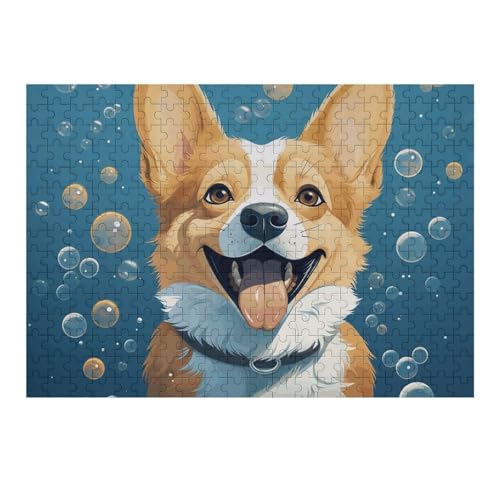 300 PCS Puzzles Bubble and Corgi Puzzles Personalized Puzzle Wooden Picture Puzzle for Adults Photo Puzzle Art Wall Hanging Decor for Birthday Wedding Valentine's Day Anniversary 300 PCS Puzzles Bubble and Corgi Puzzles Personalized Puzzle Wooden Picture Puzzle for Adults Photo Puzzle Art Wall Hanging Decor for Birthday Wedding Valentine's Day Anniversary von BTCOWZRV