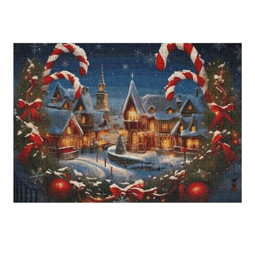 300 PCS Puzzles Merry Christmas Puzzles Personalized Puzzle Wooden Picture Puzzle for Adults Photo Puzzle Art Wall Hanging Decor for Birthday Wedding Valentine's Day Anniversary 300 PCS Puzzles Merry Christmas Puzzles Personalized Puzzle Wooden Picture Puzzle for Adults Photo Puzzle Art Wall Hanging Decor for Birthday Wedding Valentine's Day Anniversary von BTCOWZRV