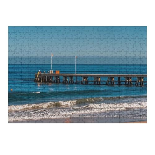 300 PCS Puzzles Pier at The Beach Puzzles Personalized Puzzle Wooden Picture Puzzle for Adults Photo Puzzle Art Wall Hanging Decor for Birthday Wedding Valentine's Day Anniversary 300 PCS Puzzles Pier at The Beach Puzzles Personalized Puzzle Wooden Picture Puzzle for Adults Photo Puzzle Art Wall Hanging Decor for Birthday Wedding Valentine's Day Anniversary von BTCOWZRV