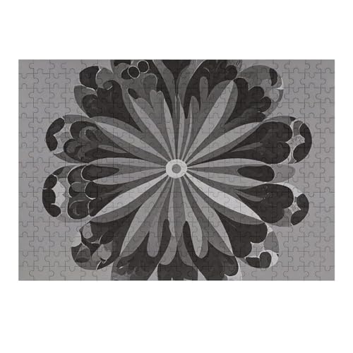 300 PCS Puzzles Runde Blume Schwarz Puzzles Personalisiertes Puzzle Holzbild Puzzle für Erwachsene Foto Puzzle Kunst Wandbehang Dekor für Geburtstag Hochzeit Valentinstag Jahrestag 300 PCS Puzzles Runde Blume Schwarz Puzzles Personalisiertes Puzzle Holzbild Puzzle für Erwachsene Foto Puzzle Kunst Wandbehang Dekor für Geburtstag Hochzeit Valentinstag Jahrestag von BTCOWZRV
