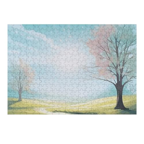 300 Stück Puzzle, Cartoon-Frühlingsszene, personalisiertes Puzzle, Holzbild, Puzzle für Erwachsene, Fotopuzzle, Kunst, Wandbehang, Dekoration für Geburtstag, Hochzeit, Valentinstag, Jahrestag 300 Stück Puzzle, Cartoon-Frühlingsszene, personalisiertes Puzzle, Holzbild, Puzzle für Erwachsene, Fotopuzzle, Kunst, Wandbehang, Dekoration für Geburtstag, Hochzeit, Valentinstag, Jahrestag von BTCOWZRV