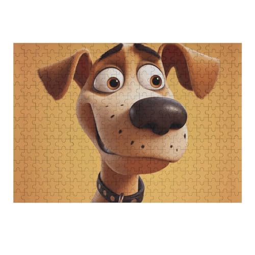 300 Stück Puzzle, Cartoon-Hunde-Puzzle, personalisiertes Puzzle, Holzbild, Puzzle für Erwachsene, Fotopuzzle, Kunst, Wandbehang, Dekoration für Geburtstag, Hochzeit, Valentinstag, Jahrestag 300 Stück Puzzle, Cartoon-Hunde-Puzzle, personalisiertes Puzzle, Holzbild, Puzzle für Erwachsene, Fotopuzzle, Kunst, Wandbehang, Dekoration für Geburtstag, Hochzeit, Valentinstag, Jahrestag von BTCOWZRV