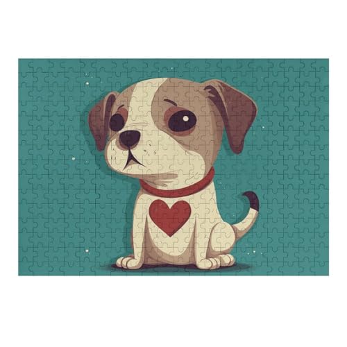 300 Stück Puzzle, herzförmige Hunde-Puzzle, personalisiertes Puzzle, Holzbild, Puzzle für Erwachsene, Fotopuzzle, Kunst, Wandbehang, Dekoration für Geburtstag, Hochzeit, Valentinstag, Jahrestag 300 Stück Puzzle, herzförmige Hunde-Puzzle, personalisiertes Puzzle, Holzbild, Puzzle für Erwachsene, Fotopuzzle, Kunst, Wandbehang, Dekoration für Geburtstag, Hochzeit, Valentinstag, Jahrestag von BTCOWZRV