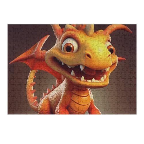 300 Stück Puzzle, lustige Drachen-Puzzle, personalisiertes Puzzle, Holzbild, Puzzle für Erwachsene, Fotopuzzle, Kunst, Wandbehang, Dekoration für Geburtstag, Hochzeit, Valentinstag, Jahrestag 300 Stück Puzzle, lustige Drachen-Puzzle, personalisiertes Puzzle, Holzbild, Puzzle für Erwachsene, Fotopuzzle, Kunst, Wandbehang, Dekoration für Geburtstag, Hochzeit, Valentinstag, Jahrestag von BTCOWZRV