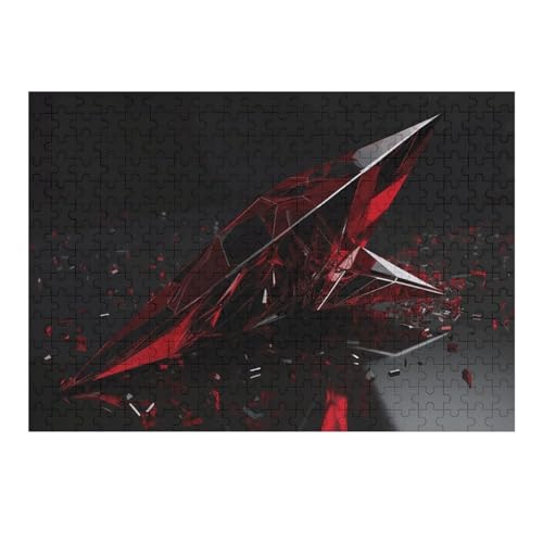 300 Stück Puzzle, rot, unregelmäßige Glaspuzzle, personalisiertes Puzzle, Holzbild, Puzzle für Erwachsene, Fotopuzzle, Kunst, Wandbehang, Dekoration für Geburtstag, Hochzeit, Valentinstag, Jahrestag 300 Stück Puzzle, rot, unregelmäßige Glaspuzzle, personalisiertes Puzzle, Holzbild, Puzzle für Erwachsene, Fotopuzzle, Kunst, Wandbehang, Dekoration für Geburtstag, Hochzeit, Valentinstag, Jahrestag von BTCOWZRV