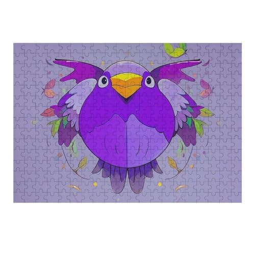 300 Stück Puzzles, violettes Vogelmuster, Puzzle, Holzbild, Puzzle für Erwachsene, Fotopuzzle, Kunst, Wandbehang, Dekoration für Geburtstag, Hochzeit, Valentinstag, Jahrestag 300 Stück Puzzles, violettes Vogelmuster, Puzzle, Holzbild, Puzzle für Erwachsene, Fotopuzzle, Kunst, Wandbehang, Dekoration für Geburtstag, Hochzeit, Valentinstag, Jahrestag von BTCOWZRV