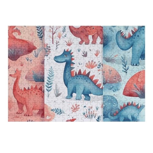 300 Teile Puzzle, Tierdarstellung, Dinosaurier-Puzzle, personalisiertes Puzzle, Holzbild, Puzzle für Erwachsene, Fotopuzzle, Kunst, Wandbehang, Dekoration für Geburtstag, Hochzeit, Valentinstag 300 Teile Puzzle, Tierdarstellung, Dinosaurier-Puzzle, personalisiertes Puzzle, Holzbild, Puzzle für Erwachsene, Fotopuzzle, Kunst, Wandbehang, Dekoration für Geburtstag, Hochzeit, Valentinstag von BTCOWZRV