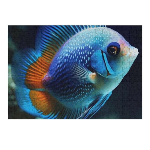 300-teiliges Puzzle, schöne Fisch-Puzzle, personalisiertes Puzzle, Holzbild, Puzzle für Erwachsene, Fotopuzzle, Kunst, Wandbehang, Dekoration für Geburtstag, Hochzeit, Valentinstag, Jahrestag 300-teiliges Puzzle, schöne Fisch-Puzzle, personalisiertes Puzzle, Holzbild, Puzzle für Erwachsene, Fotopuzzle, Kunst, Wandbehang, Dekoration für Geburtstag, Hochzeit, Valentinstag, Jahrestag von BTCOWZRV