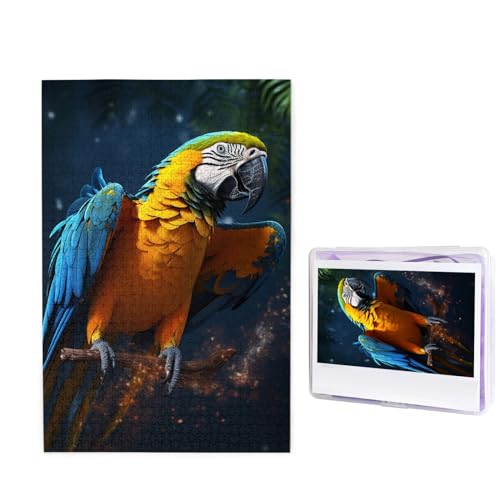Ara-Puzzles, 1000 Teile, personalisiertes Puzzle, Holzbild, Puzzle für Erwachsene, Fotopuzzle, Kunst, Wandbehang, Dekor für Geburtstag, Hochzeit, Valentinstag, Jahrestag Ara-Puzzles, 1000 Teile, personalisiertes Puzzle, Holzbild, Puzzle für Erwachsene, Fotopuzzle, Kunst, Wandbehang, Dekor für Geburtstag, Hochzeit, Valentinstag, Jahrestag von BTCOWZRV