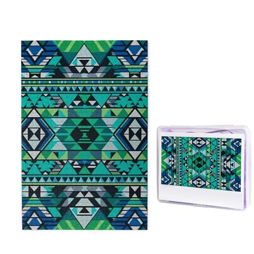 Blaue und grüne geometrische Puzzles, 1000 Teile, personalisiertes Puzzle, Holzbild, Puzzle für Erwachsene, Fotopuzzle, Kunst, Wandbehang, Dekoration für Geburtstag, Hochzeit, Valentinstag, Jahrestag Blaue und grüne geometrische Puzzles, 1000 Teile, personalisiertes Puzzle, Holzbild, Puzzle für Erwachsene, Fotopuzzle, Kunst, Wandbehang, Dekoration für Geburtstag, Hochzeit, Valentinstag, Jahrestag von BTCOWZRV
