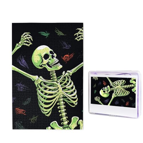 Dabbing Skelett Puzzles 1000 Teile Puzzle Personalisiertes Puzzle Holzbild Puzzle für Erwachsene Foto Puzzle Kunst Wandbehang Dekor für Geburtstag Hochzeit Valentinstag Jahrestag Dabbing Skelett Puzzles 1000 Teile Puzzle Personalisiertes Puzzle Holzbild Puzzle für Erwachsene Foto Puzzle Kunst Wandbehang Dekor für Geburtstag Hochzeit Valentinstag Jahrestag von BTCOWZRV