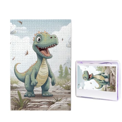 Dinosaurier-Puzzle, 1000 Teile, personalisiertes Puzzle, Holzbild, Puzzle für Erwachsene, Fotopuzzle, Kunst, Wandbehang, Dekor für Geburtstag, Hochzeit, Valentinstag, Jahrestag Dinosaurier-Puzzle, 1000 Teile, personalisiertes Puzzle, Holzbild, Puzzle für Erwachsene, Fotopuzzle, Kunst, Wandbehang, Dekor für Geburtstag, Hochzeit, Valentinstag, Jahrestag von BTCOWZRV
