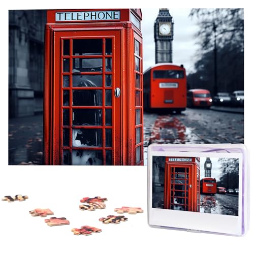England UK Retro London Telefonpuzzle Personalisiertes Holzpuzzle 1000 Teile Benutzerdefinierte Puzzles Bilderpuzzles Hochzeitspuzzle für Erwachsene Geburtstage Muttertag England UK Retro London Telefonpuzzle Personalisiertes Holzpuzzle 1000 Teile Benutzerdefinierte Puzzles Bilderpuzzles Hochzeitspuzzle für Erwachsene Geburtstage Muttertag von BTCOWZRV