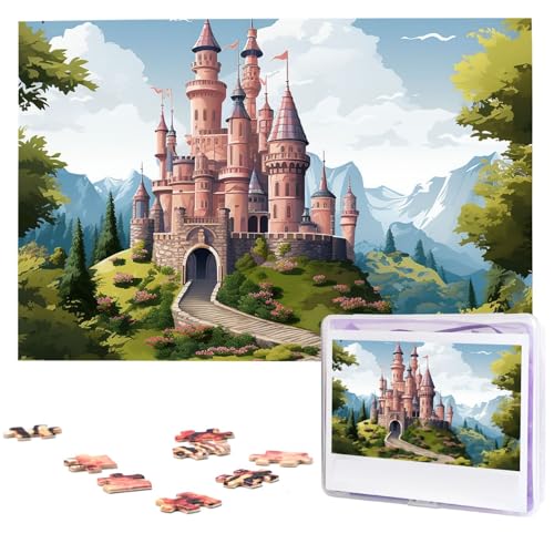 Fairy Tale Castle Puzzle Personalisiertes Holzpuzzle 1000 Teile Benutzerdefinierte Puzzles Bilderpuzzles Hochzeitspuzzle für Erwachsene Geburtstage Muttertag Fairy Tale Castle Puzzle Personalisiertes Holzpuzzle 1000 Teile Benutzerdefinierte Puzzles Bilderpuzzles Hochzeitspuzzle für Erwachsene Geburtstage Muttertag von BTCOWZRV
