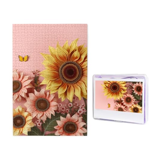 Große Sonnenblumen-Puzzle, 1000 Teile, personalisiertes Puzzle, Holzbild, Puzzle für Erwachsene, Fotopuzzle, Kunst, Wandbehang, Dekoration für Geburtstag, Hochzeit, Valentinstag, Jahrestag Große Sonnenblumen-Puzzle, 1000 Teile, personalisiertes Puzzle, Holzbild, Puzzle für Erwachsene, Fotopuzzle, Kunst, Wandbehang, Dekoration für Geburtstag, Hochzeit, Valentinstag, Jahrestag von BTCOWZRV
